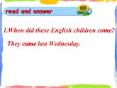 四年级上册英语课件- Module8 Unit1 When did they come？ 外研社（一起）(共17张PPT)