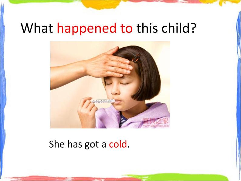 四年级上册英语课件- Module9 Unit1 What happened to your head？  外研社（一起）(共14张PPT)第4页