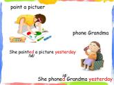 四年级上册英语课件- Module2 Unit 2 Amy painted a picture 外研社（一起）(共15张PPT)