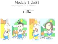 小学外研版 (一年级起点)Module 1Unit 1 Hello?教学演示ppt课件