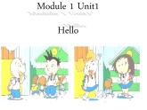 外研版（一起）小学英语一年级上册Module 1《Unit 1 Hello》课件1