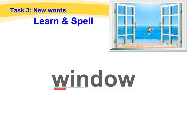 外研版（一起）小学英语一年级上册Module 3《Unit 2 Point to the window》课件104