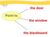 外研版（一起）小学英语一年级上册Module 3《Unit 2 Point to the window》课件3