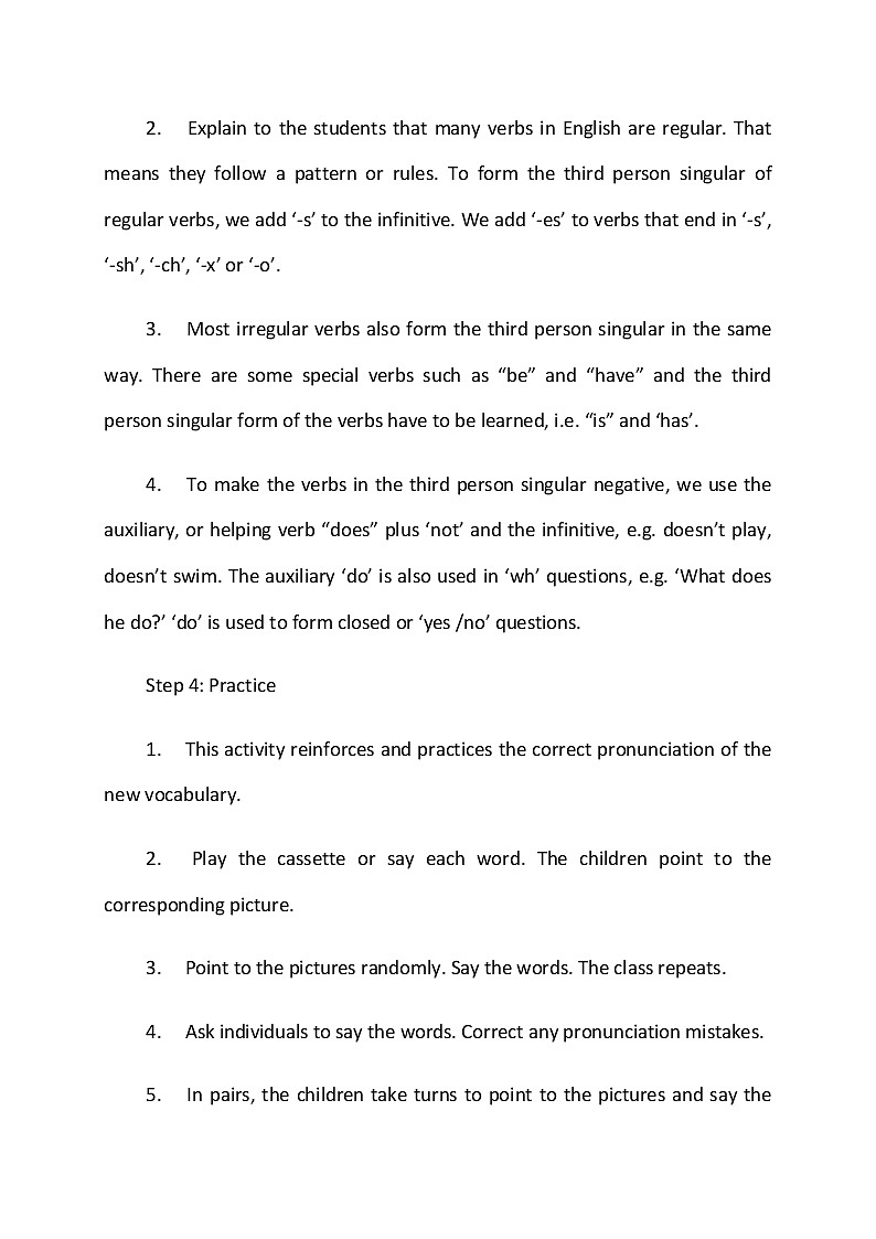 外研版(一起)小学英语二年级上册Module 8教案第3页