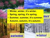 外研版(一起)小学英语二年级上册Module 9《Unit 1 It’s winter》ppt课件1