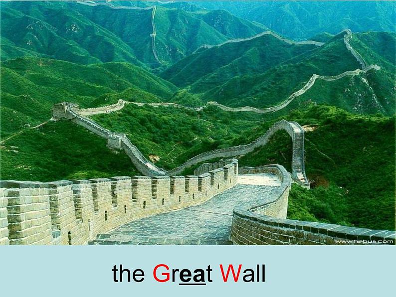 外研版(一起)小学英语四年级上册Module5Unit1《We went to the Great Wall》课件403