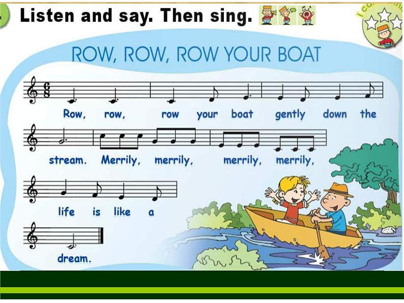 外研版(一起)小学英语三年级上册Module 3 Unit 2《The ducks are playing in the rain》课件01