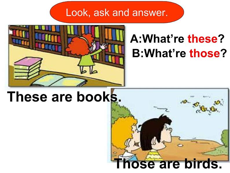 外研版(一起)小学英语三年级上册Module 3 Unit 2《The ducks are playing in the rain》课件03