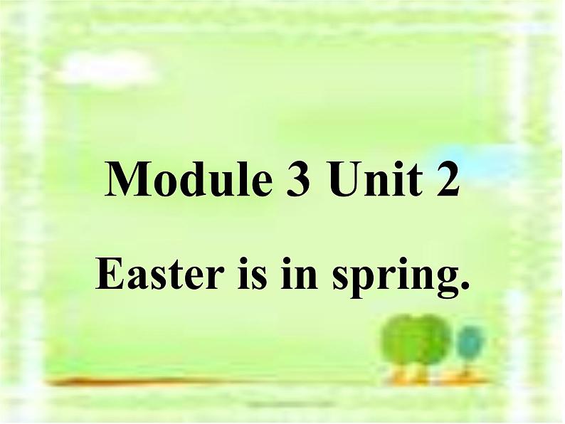 外研版(一起)五年级上册Module 3《Unit 2 Easter is in Spring in the UK》ppt课件202