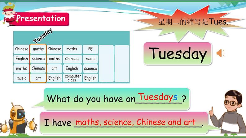 unit2 Part A Let 's learn课件PPT第5页