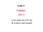 小学英语人教版（PEP）三年级上册 Unit2-A Let's learn & Let's do & Letters and sounds（课件）