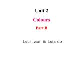 小学英语人教版（PEP）三年级上册 Unit2-B Let's learn & Let's do（课件）