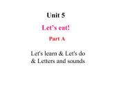 小学英语人教版（PEP）三年级上册 Unit5-A Let's learn & Let's do & Letters and sounds（课件）