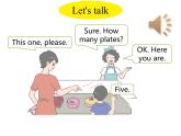 小学英语人教版（PEP）三年级上册 Unit6-A Let's talk & count and say（课件）
