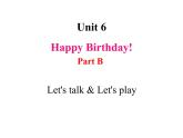 小学英语人教版（PEP）三年级上册 Unit6-B Let's talk & Let's play（课件）