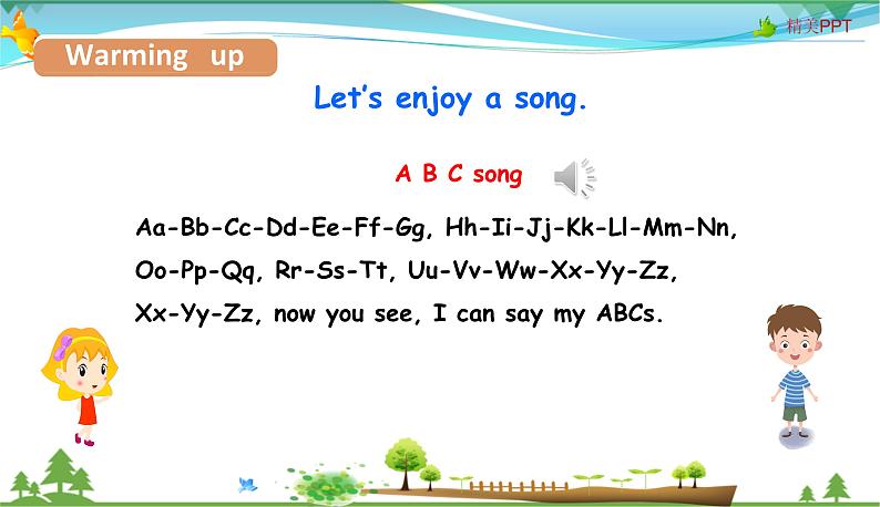 人教pep 三年级上册英语 Unit3 Look at me PartA Letters &sounds【同步课件含音频】04