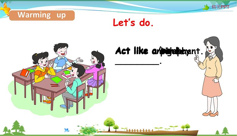 人教pep 三年级上册英语 Unit4 We love animals Part BStart to read &Let's check【同步课件含音频】05