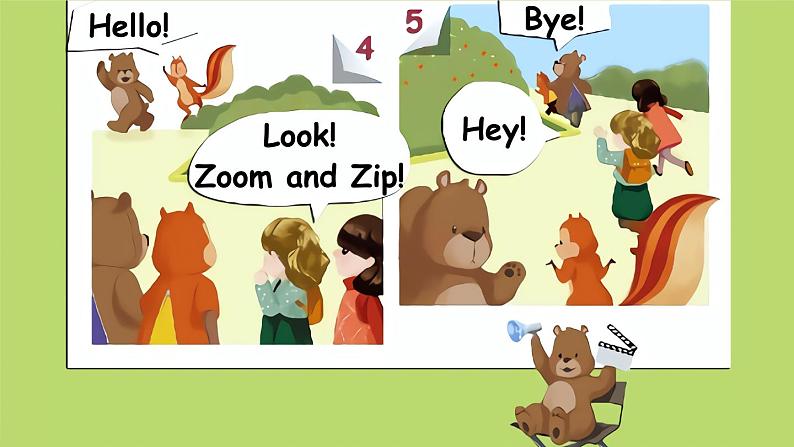 人教PEP英语三年级上册 Recycle 1 第2课时课件PPT03