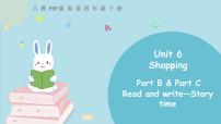 小学英语人教版 (PEP)四年级下册Unit 6 Shopping Part B示范课课件ppt