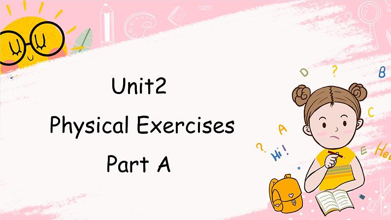 闽教英语六上：Unit 2 Physical Exercises Part A PPT课件01