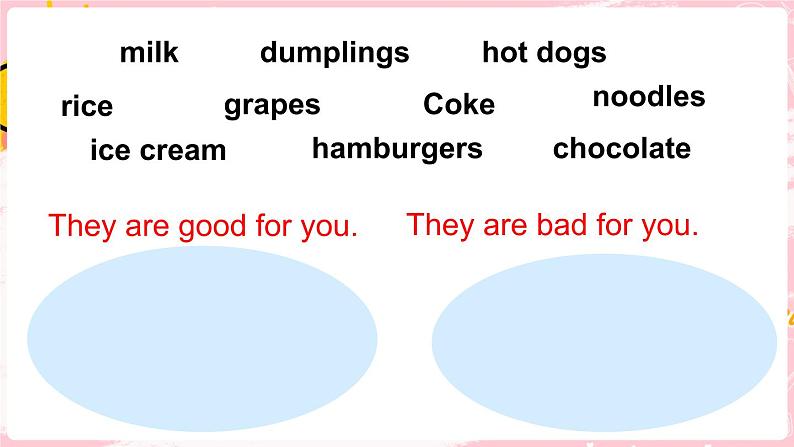 闽教英语六上：Unit 3 Food and Health Part A PPT课件第6页