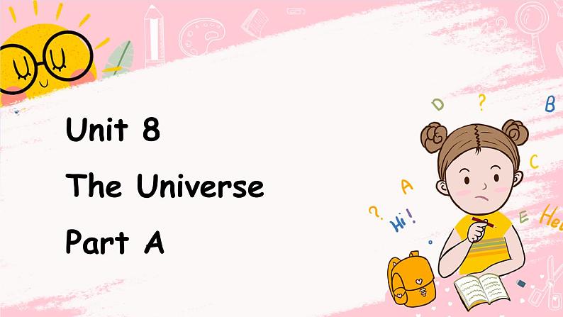 闽教英语六上：Unit 8 The Universe Part A PPT课件01