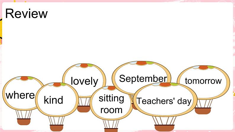 闽教英语五上 Unit 2 Teachers' Day Part B PPT课件03