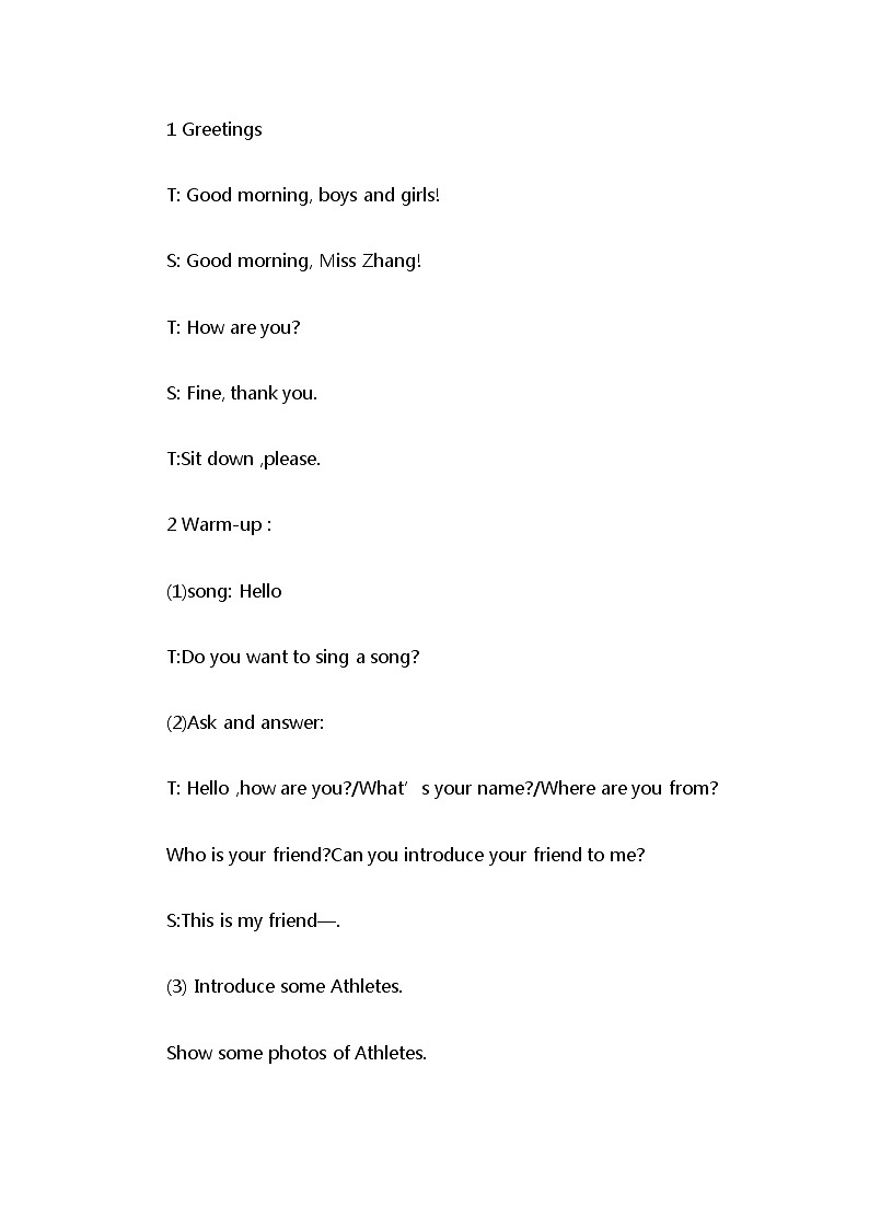 闽教版英语三年级上册 Unit 5 My family  Part B 教案第2页