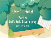 Unit 1 Hello! Part A 第1課時(shí) PPT課件+教案+音視頻