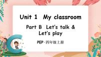 人教版 (PEP)四年级上册Unit 1 My classroom Part B一等奖课件ppt