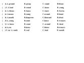 微考点题集字母组合owou发音辨析练习课件PPT