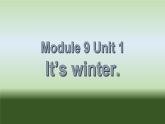 外研版（一起）英语二年级上册 Module 9 Unit 1It's winter.（课件）