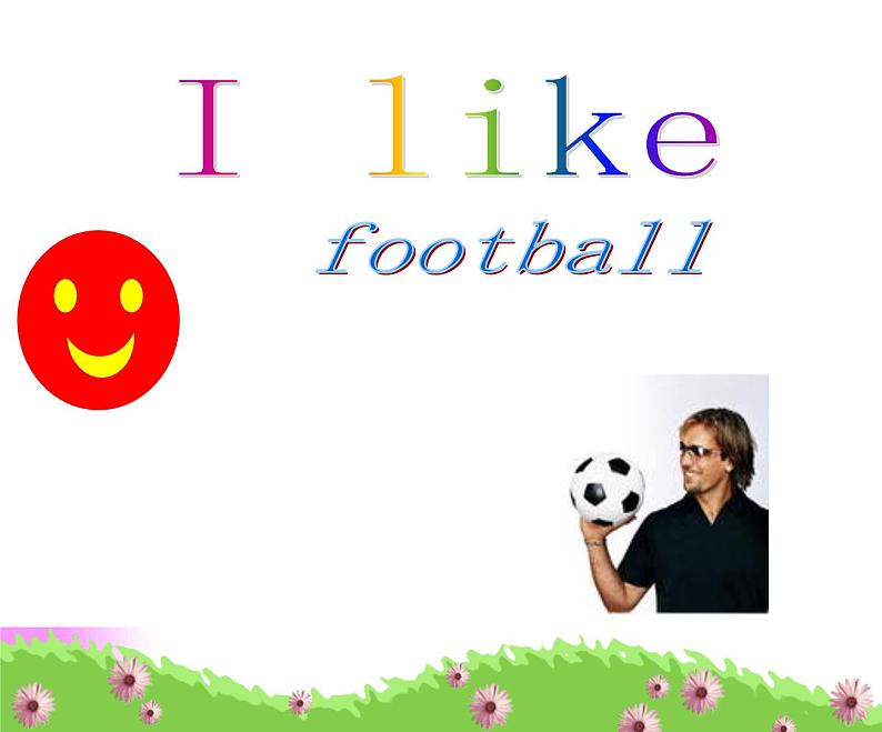 外研版（一起）英语二年级上册 Module1  Unit 2 I like football._（课件）03