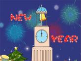 外研版（一起）英語(yǔ)二年級(jí)上冊(cè) Module 10 Unit1  Happy New Year!_（課件）