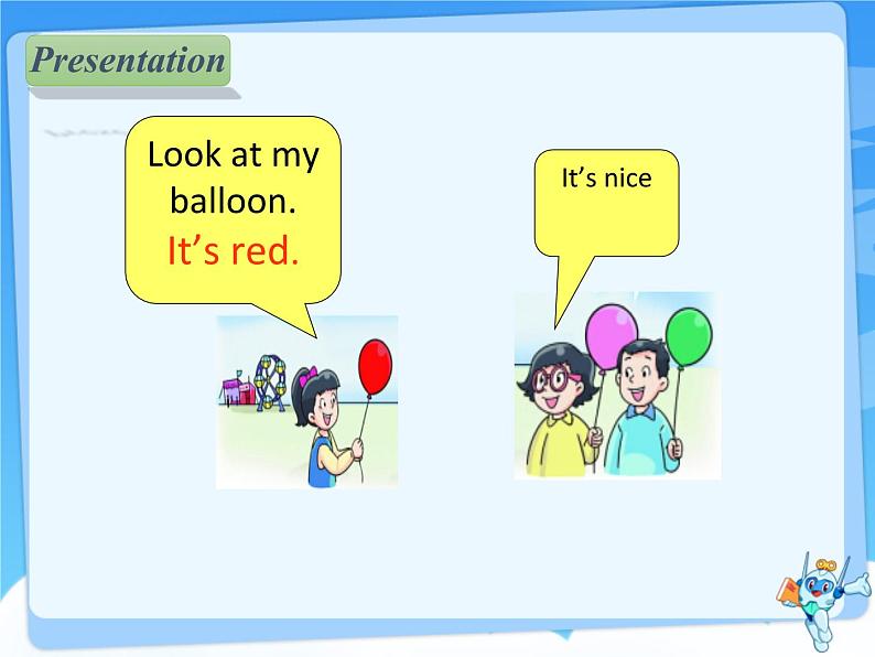 牛津译林版小学英语一年级上册 Unit 6 Look at my balloon_课件106