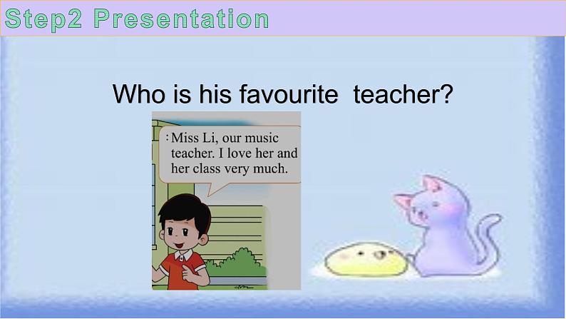 Unit 1 Our Teachers Lesson2第一课时第6页