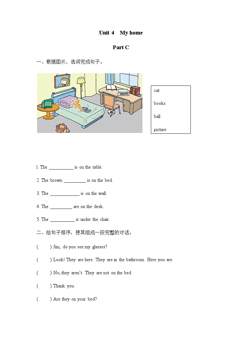 Unit 4 Part C第1页
