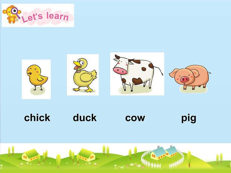 牛津上海版（试用本）小学一年级上册 Module 4 Unit 1 On the farm_ 课件02