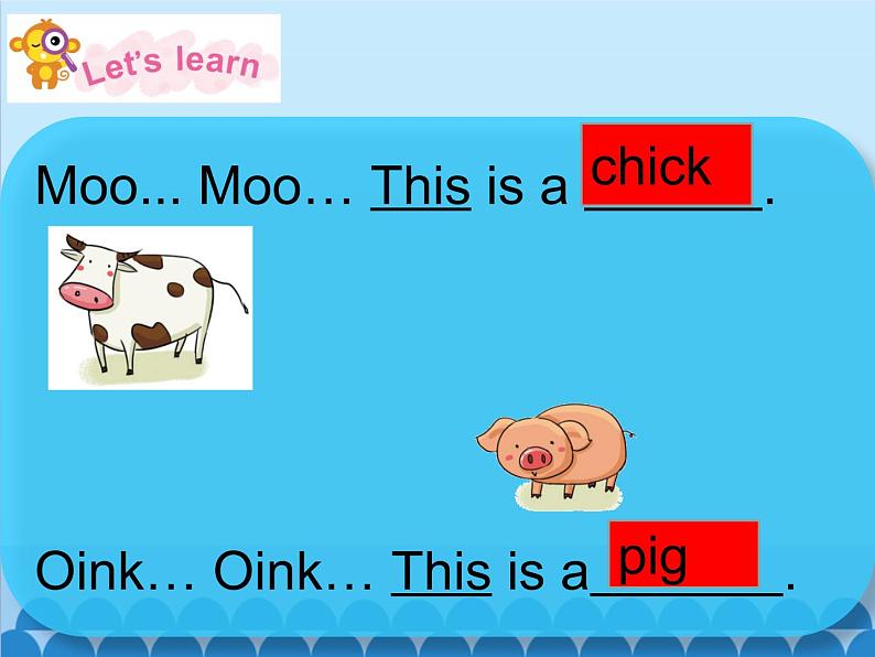 牛津上海版（试用本）小学一年级上册 Module 4 Unit 1 On the farm_ 课件04