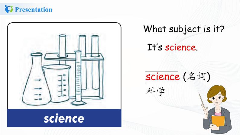 冀教英语四下Unit 4 My favourites Lesson 22 My Favourite Subject课件PPT+教案+练习08