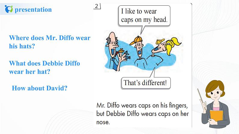 冀教英语四下Unit 4 My favourites  Lesson Lesson 24 The Diffos课件第6页