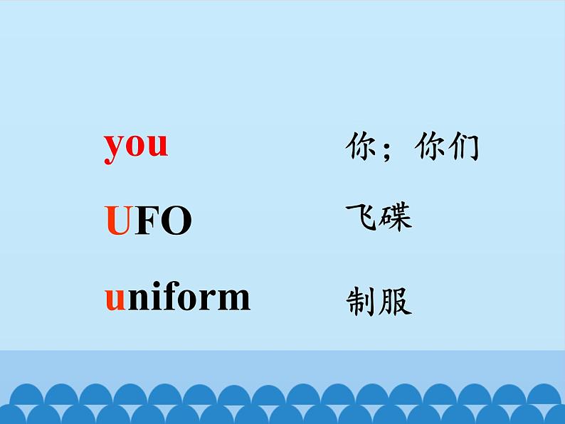 小学英语北京版一年级上册 UNIT THREE  HOW ARE YOU-Lesson 11_课件02