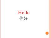 小学英语北京版一年级上册 UNIT ONE HELLO! I'M MAOMAO  Lesson 1 _课件