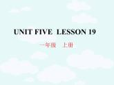 小学英语北京版一年级上册 UNIT FIVE  I CAN SING-Lesson 19课件