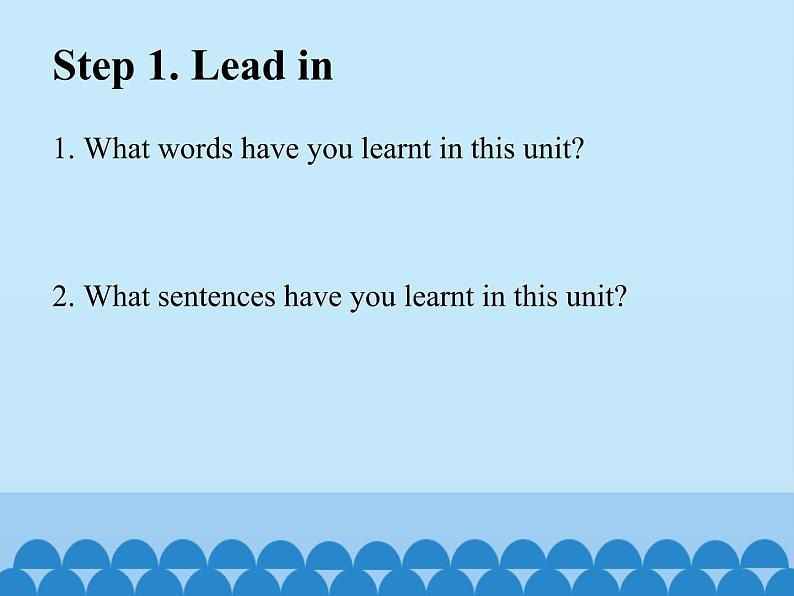 小学英语北京版一年级上册 UNIT THREE  HOW ARE YOU-Lesson  12课件02