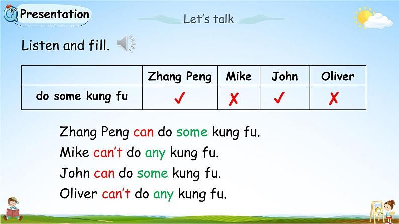 人教PEP版五年级英语上册《Unit 4 Part B 第一课时》教学课件优秀公开课07