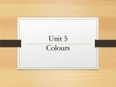 人教版（新起点）一年级英语上册Unit 5 Colours Lesson 3  课件