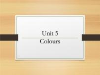 一年级上册Unit 5 ColoursLesson 3课文内容ppt课件