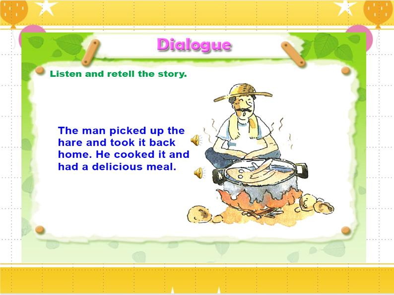 教科版六年级下册英语Unit 2《Waiting for another hare》课件+教案+练习04