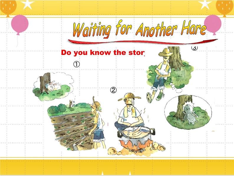 教科版六年级下册英语Unit 2《Waiting for another hare》课件+教案+练习02